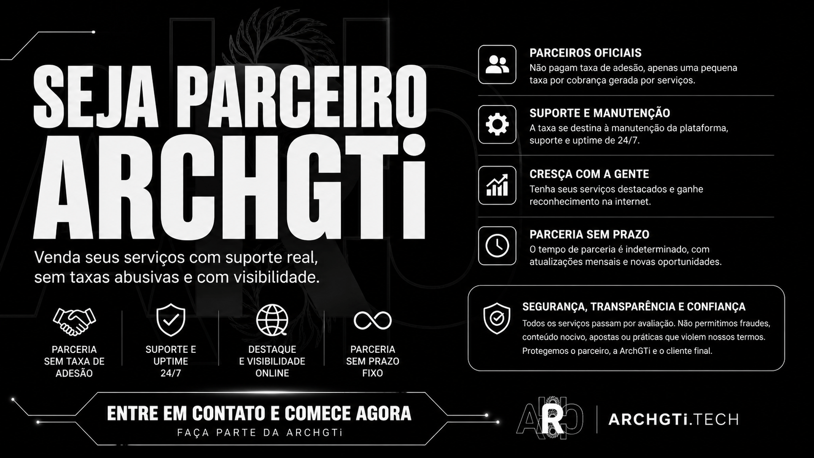 Lançamento da marketplace ArchGTi